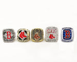 Boston Red Sox World Series Rings (MVP, 2004, 2007, 2013, 2018) Set