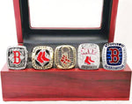 Boston Red Sox World Series Rings (MVP, 2004, 2007, 2013, 2018) Set