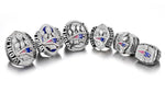 New England Patriots Superbowl Ring Set (2002, 2004, 2005, 2015, 2017, 2019) - Brady